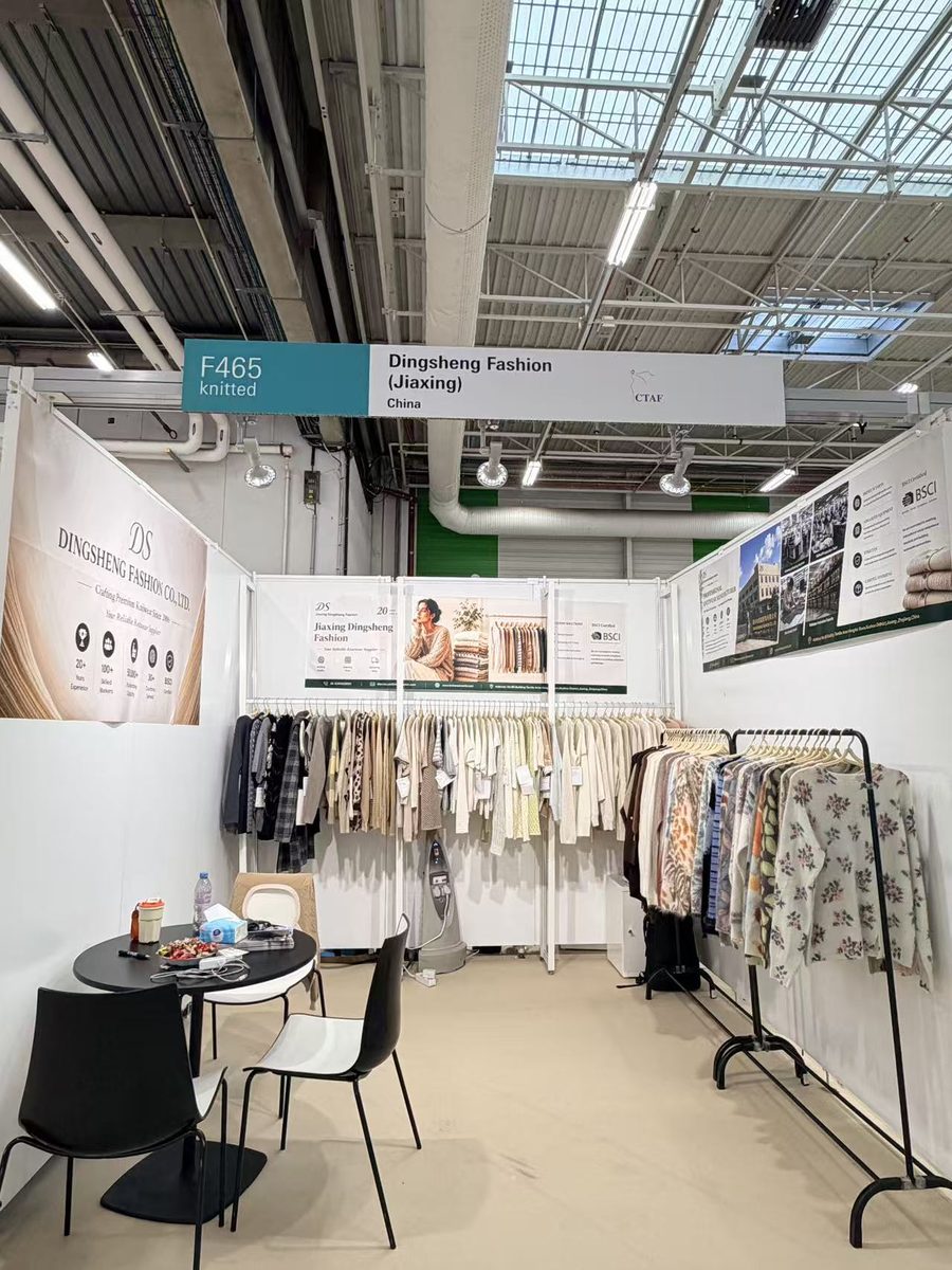 Knitwear World stand F465 at Texworld Apparel Sourcing Paris